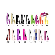 Lash Plumping Mascara - Ekstra Büyük Fırçalı Hacim Ve Dolgunluk Veren Maskara Çok Renkli