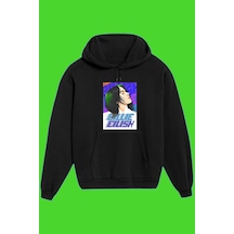 Startmore Unisex Siyah Billie Eilish Baskılı Sweatshirt Siyah