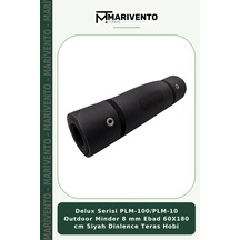 Delux Serisi Plm-100/plm-10 Outdoor Minder 8 Mm Ebad 60x180 Cm Siyah Dinlence Teras Hobi