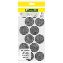 Pacıfıc Gri Yapışkanlı Keçe Ø 40mm