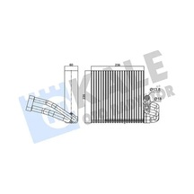 Ford C-max Klima Radyatoru 1.6 Tdci 2004-2011 Kale 350135