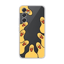 Samsung Galaxy Uyumlu S24 Silikon Desen118 Çok Renkli