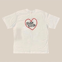 Startmore Billie Eilish Tişört Beyaz