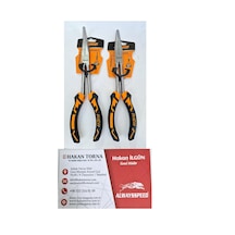 Rico Uzun Düz Ve Eğri Karga Burun Pense 2 Parça Rico Uzun Düz Ve Eğri Karga Burun Pense 2 Parça