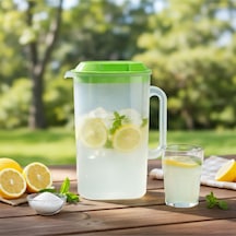 Oval Plastik Sürahi Çok Renkli