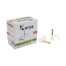 Karya Kroşe 3 Numara Çelik Çivili 100 Lü Paket Diğer