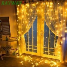 Nanopro Peri Telli Perde Led Işık Kumandalı 300 Ledli 3 X 3 Metre Usb'li 8 Animasyonlu Günışığı Çok Renkli