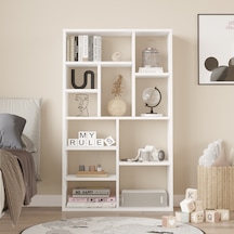 Robin Home Oscar Kitaplık 124cm Beyaz