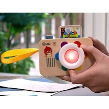 Hape Baby Einstein Ahşap Fotoğraf Makinası 4 Lisan Sesli Işıklı