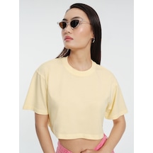 Lf2031593 Tshirt K.kol Sarı