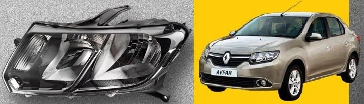 Far Manuel Sağ Renault Clıo Symbol 2013-