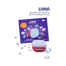 Lumaverse Luma Şarkı Ve Hikaye Kutusu - Eğitici Masalcı & Radyasyonsuz Uyku Ve Yol Arkadaşı - Kırmızı