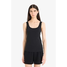 Defacto Regular Fit Pamuklu Atlet-fall İn Love R9041az25aubk81 Siyah