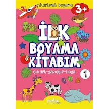 Çıkartmalı İlk Boyama Kitabım 3+ Yaş 1 / Buçe Dayı