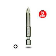 Aletçantam Gfb Bits Yıldız Uç Vidalama Matkap Ucu Pz2 X 50mm - 5 Adet