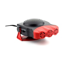 Kosona 12v Araç Isıtıcı Kırmızı Üçlü Bağlantı, Sıcak/soğuk Işık, Buhar Ve Don Giderici, Otomobil Fan Heater