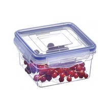 Hava Geçirmez Sızdırmaz Kare Kilitli Saklama Kabı 340 Ml