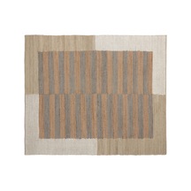 Yargıcı Çizgi Desenli Jüt Dikdörtgen Halı 160x230 Cm 26ynht1053c St