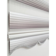 Bbb Geniş Pliseli Renk Geçişli Zebra Stor Perde Mz290
