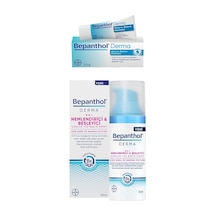 Bepanthol Nemlendirici&besleyici Günlük Yüz Bakım Kremi 50 Ml + 5 Adet Onarıcı Bakım Merhemi 3,5 Gr