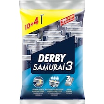 Derby Samurai 3 Tıraş Bıçağı 14'lü