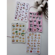 Sanrio Hello Kitty 88 Adet Etiket Sticker Set