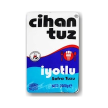 Tuz 3 Kg Rafine Kaya Tuzu İyotlu