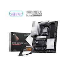 Msi Pro X870e-p Wıfı Ddr5 Amd X870e Am5 Soket Ddr5 8200+ Oc Mhz Atx Oyuncu Gaming Anakart