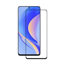 Microcase Huawei Nova Y90 Tam Kaplayan Ekran Koruyucu - Siyah