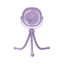 Wexta Zb114 Taşınabilir Mor Usb Fan