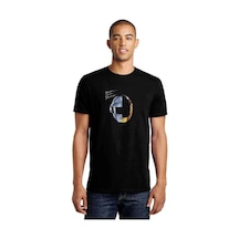 Daft Punk Ram Baskılı Siyah Erkek Tshirt (528848665)