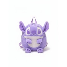 Stich Sırt Çantası Açık Mor Geniş Mor Açık Mor