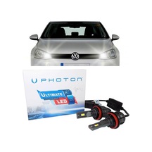 Vw Golf 7 Led Xenon Kısa Far Ampulü H7 Ultimate 9500 Lumens Yeni Seri Beyaz 2012-2017