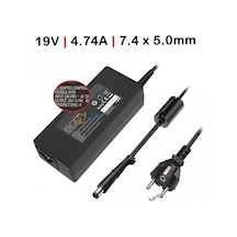Hp Uyumlu 19v 4.74a 90w 7.4 5.0mm Notebook Adaptörü, Şarj Çihazı / Rna-hc03
