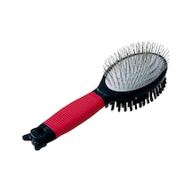 Ferplast Gro 5928 Çift Taraflı Oval Fırça/m, Red, Double