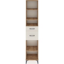 Arges Dolap 4 Raflı 2 Çekmeceli 44x30x221 Çam-aytaşı Atlas Çam