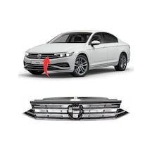 Autogp Vw Passat B8.5 Rline Ön Panjur Izgara Seti 2019+