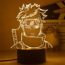 Anime Naruto 3d Başucu  Doğum Günü Hediyesi Odası Dekorasyon 3.0 Çok Renkli