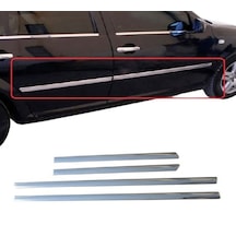 Vw Bora 1998-2004 Arası Krom Yan Kapı Çıta 4 Prç P.çelik