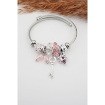 Kadın Baykuş Figürlü Charm Bileklik P001