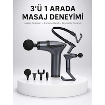 Titreşimli Şarjlı Aleti 3in1 Fonksiyonel Çok Amaçlı Model Yeni Nesil