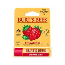 Burt's Bees Strawberry Lip Balm Blister - 4 Adet Tarı