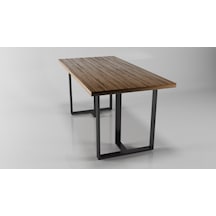 T Model Metal Ayak Seti Siyah Metal Masa Ayağı