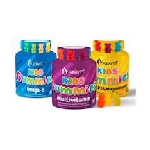 Atavit Omega 3 60 Tablet , Multivitamin 60 Tablet + D3 K2 Magnezyum 60 Tablet