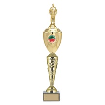 Odak Kupa - Figürlü Kupalar - Judo / Karate Figürlü Kupalar Fg-081 A - 61 Cm Altın - Beyaz