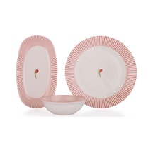 Schafer Rapid 4 Kişilik Kahvaltı Takımı 10 Parça-pembe02 Pembe