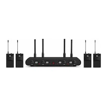 Ten, 4 Adet Kürsü Uhf Kablosuz Mikrofon Seti, Toplantı Okul Kablosuz Kürsü Mikrofonu