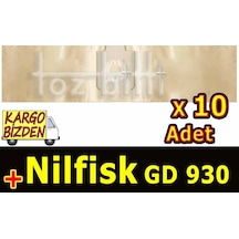 Nilfisk Gd 930 Süpürge Toz Torbası Kağıt, 10 Adet