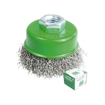 Fixonic Eratool Era10159 75mm Dalgalı Çanak Fırça Paslanmaz Telli