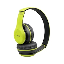Kulak Üstü Bluetooth Kulaklık 5.0 Yeşil P47